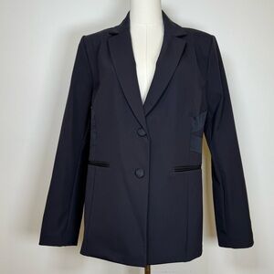 CAbi ‘Keynote’ Jacket Blazer Classic Navy Versatile Polished Look Women’s Size 6